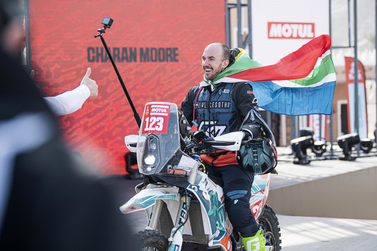 Charan Moore (KTM): Tagessieg am Freitag