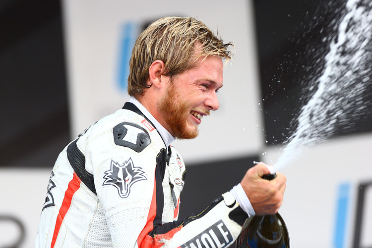 Kyle Smith gewann 2013 das Superstock-600-Rennen in Jerez