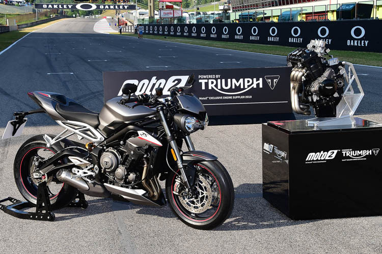 Triumph Street Triple und Moto2-Motor