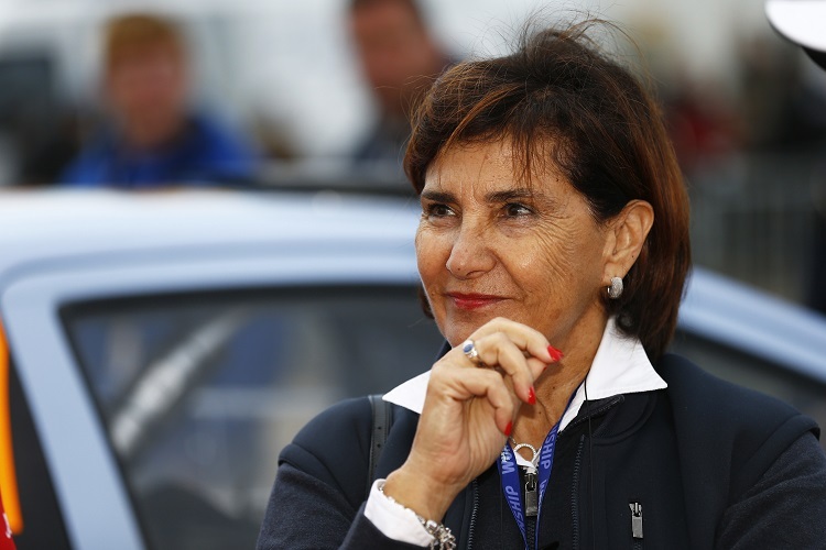 WM-Managerin Michèle Mouton