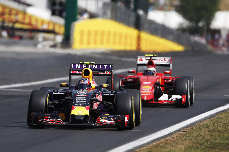 Red Bull Racing und Ferrari – in Ungarn Gegner, ab 2017 Partner?