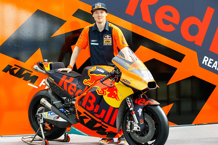 Bradley Smith mit der Red Bull-KTM