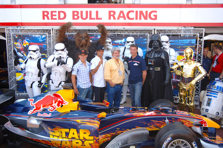Möge die Macht mit euch sein: Red Bull Racing 2005 in Monaco