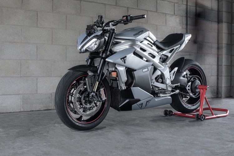Sieht aus wie ein Motorrad und nicht wie ein Batterieklotz zwischen zwei Rädern: Triumph TE-1