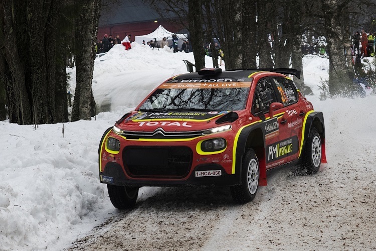 Mads Östberg gewann die WRC2 Pro