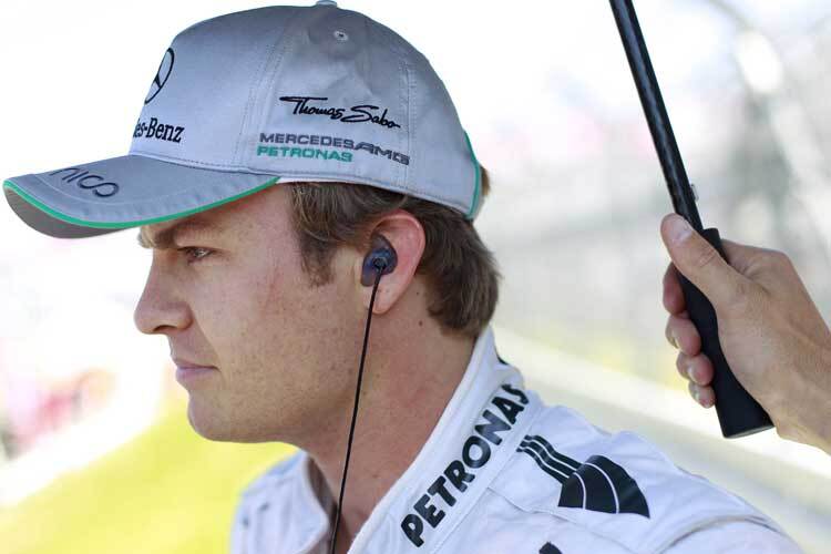 Für Nico Rosberg verlief das Wochenende in der Eifel alles andere als gewünscht