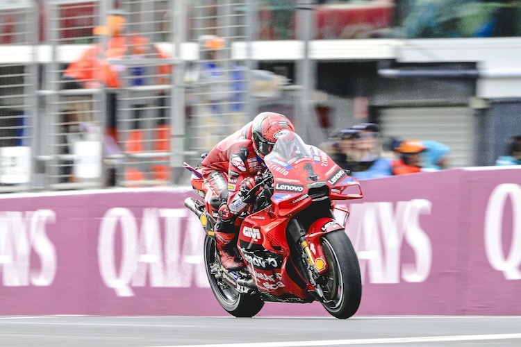 Cinquième au départ, quatrième à l'arrivée : Francesco Bagnaia a raté le podium du sprint