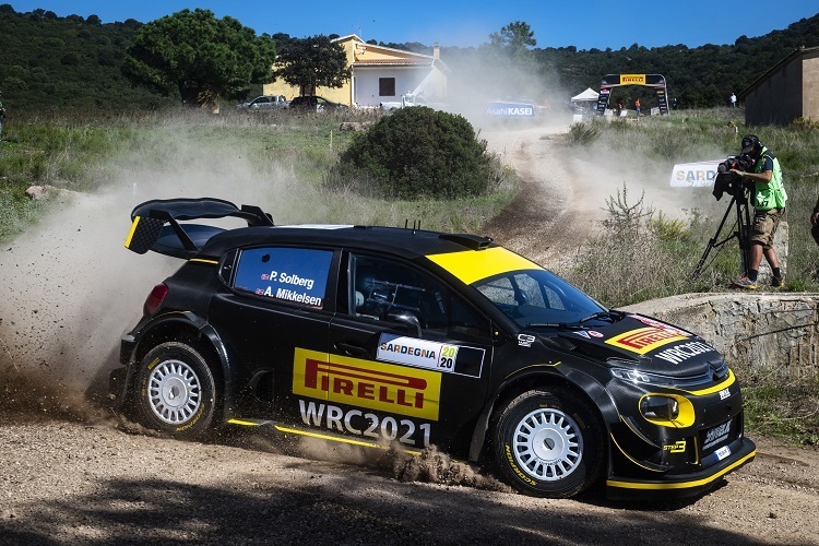 Petter Solberg im Pirelli-Citroën C3 WRC