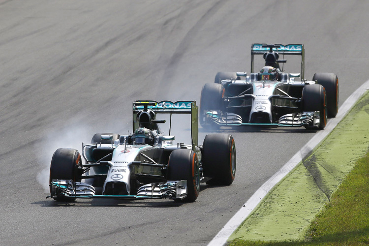 Fahrfehler von Nico Rosberg vor Lewis Hamilton: War der Monza-Sieg ein Geschenk?