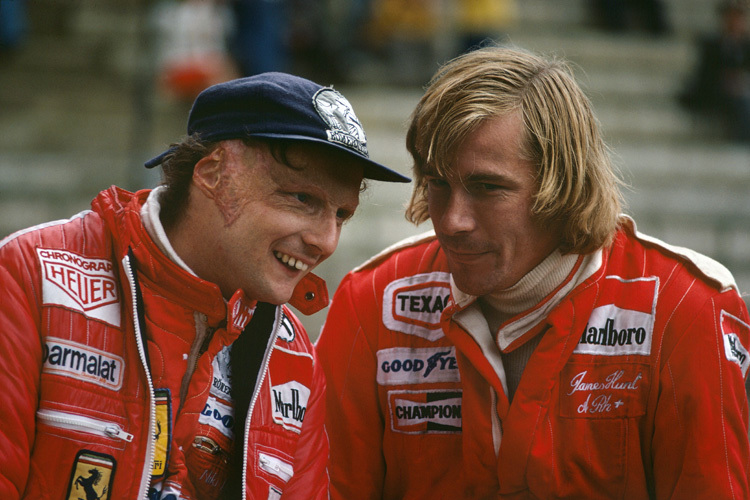 Niki Lauda und James Hunt: Die Vorbilder für «Rush»