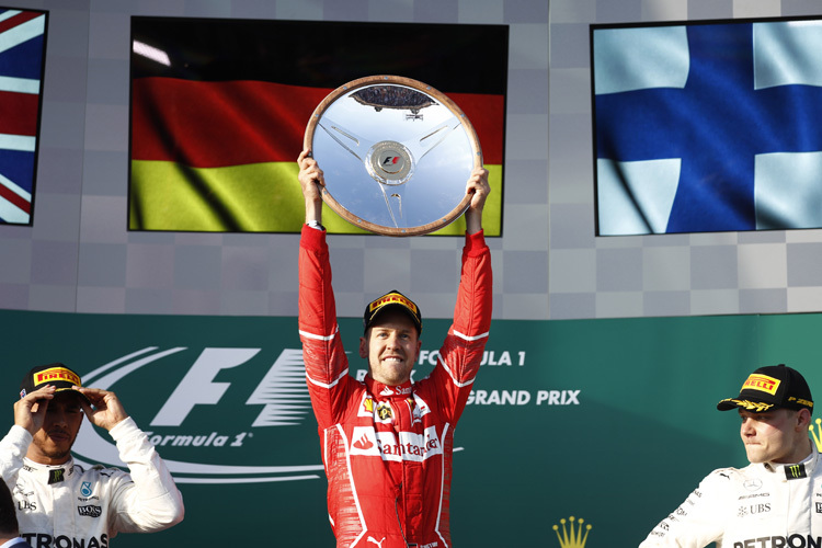 Australien-Sieger Sebastian Vettel