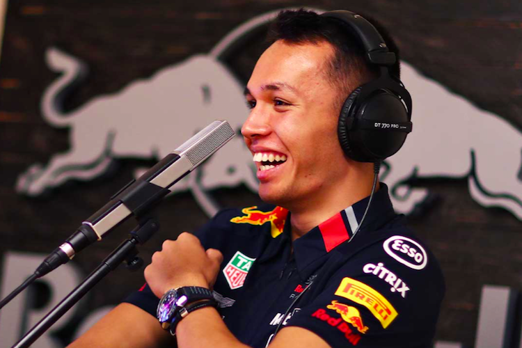 Red Bull Racing-Pilot Alex Albon