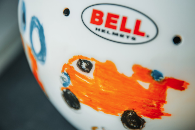 Lando Norris Helm Design Der Kleinen Eva 6 Formel 1 Speedweek Com