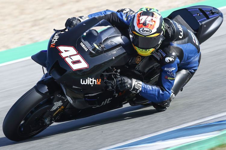 Darryn Binder bei seinem MotoGP-Debüt in Jerez