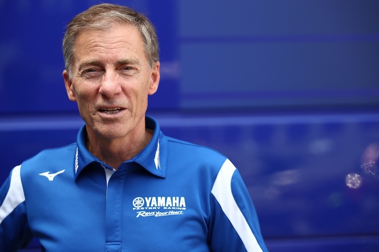 Geht und bleibt doch: Yamaha-Racing-Boss Lin Jarvis