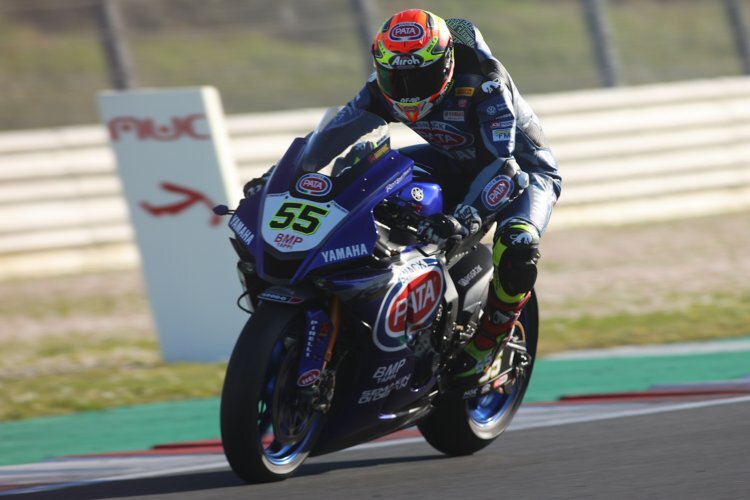 Andrea Locatelli macht auch auf dem Yamaha-Superbike eine gute Figur