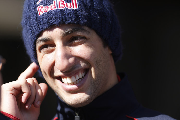 Daniel Ricciardo geht es gelassen an
