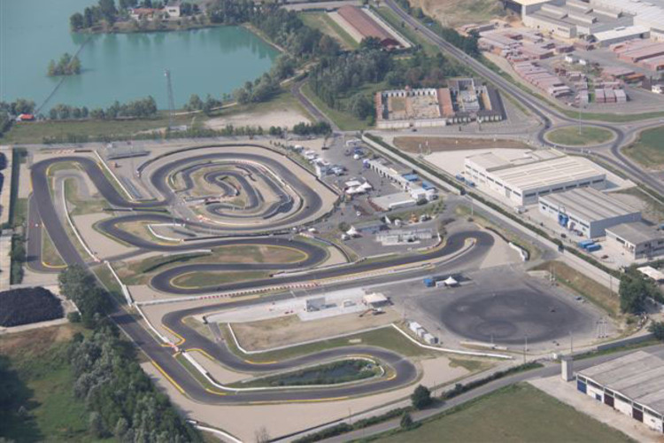 Ein Blick auf das Motodromo Castelletto di Branduzzo