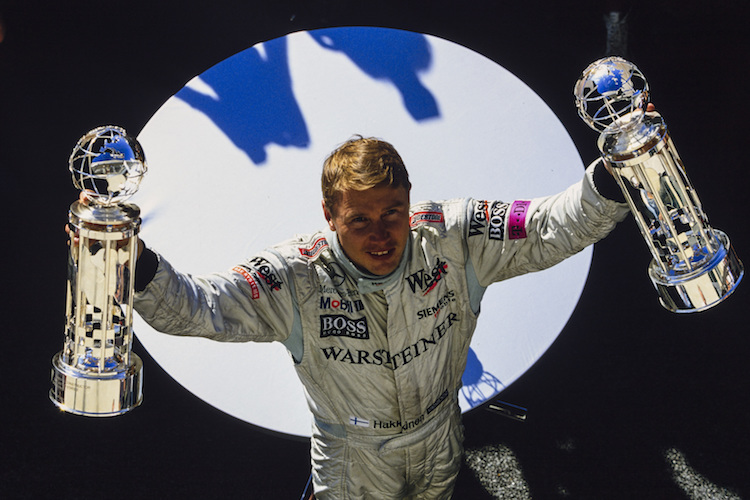 Mika Häkkinen holte sich 20 GP-Siege