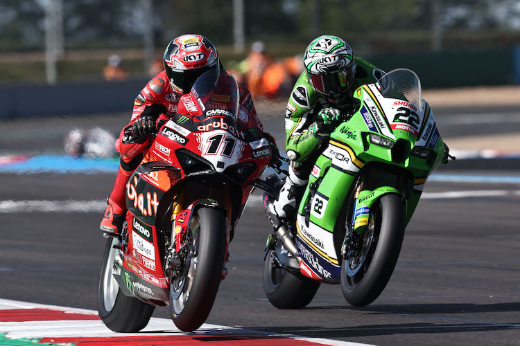 Nicolò Bulega und Alex Lowes