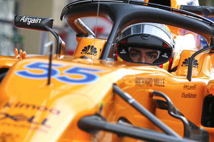 Carlos Sainz im McLaren