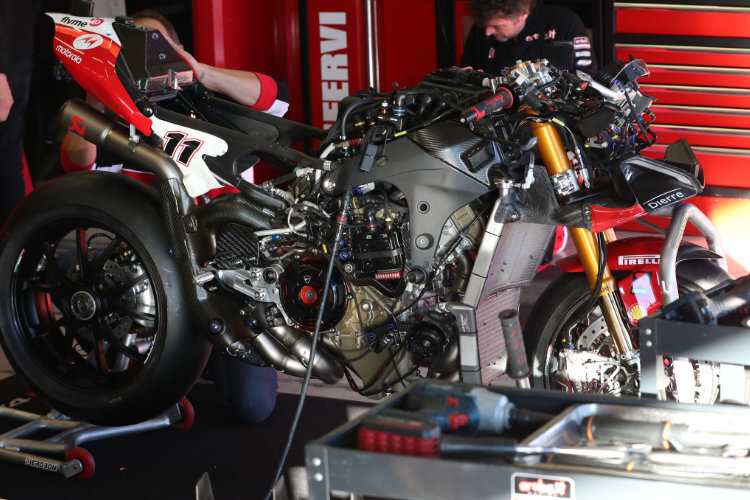 Die aktuelle Ducati Panigale V4R ist in ihrer sechsten SBK-Saison