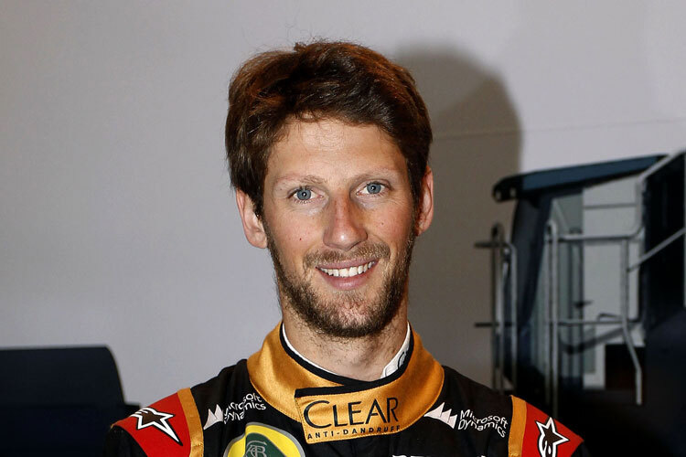 Romain Grosjean freut sich auf 2015