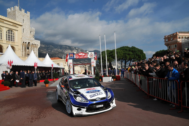 Mikko Hirvonen gewann in diesem Jahr in Monte Carlo