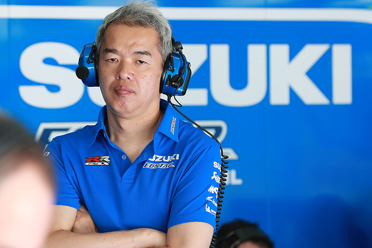 Suzuki-Manager Shinichi Sahara