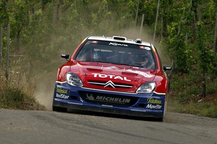 Sebastien Loeb bei seinem Sieg 2003