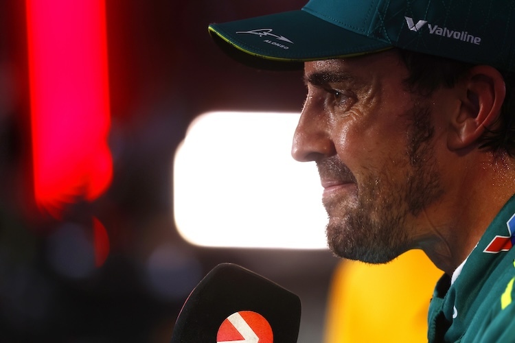 Fernando Alonso ist trotz Startplatz 4 realistisch, wenn es um seine Chancen im Saudi-Arabien-GP geht