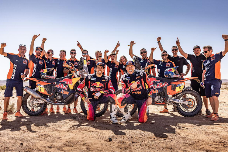 Red Bull KTM geht neu aufgestellt in die Dakar 2025