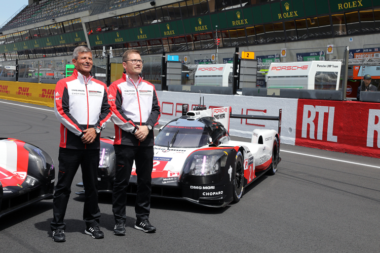 Leader im Porsche-LMP1-Programm: Fritz Enzinger (li.) und Andreas Seidl