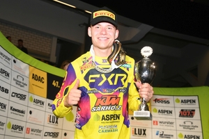 Noah Ludwig zeigte eine starke Leistung)