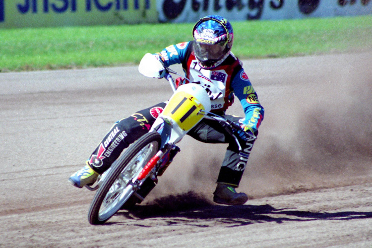 Jason Crump 1996 im Weltfinale in Herxheim