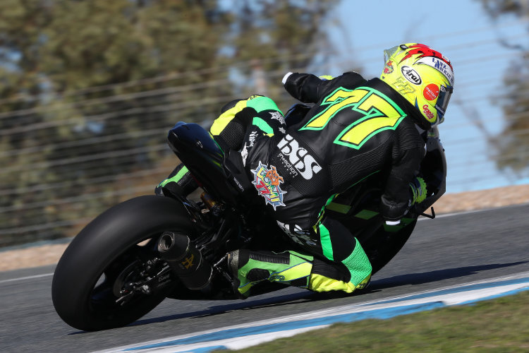 Domi Aegerter in Jerez