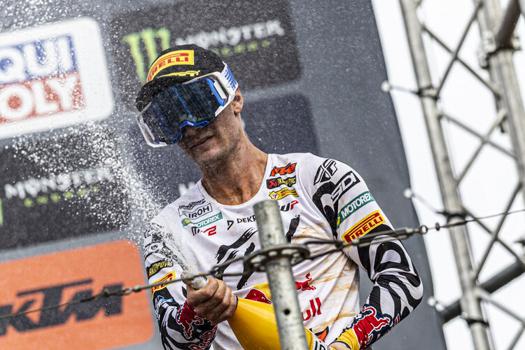 Simon Längenfelder erreichte trotz einiger Probleme das Podium