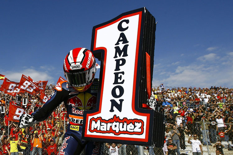 Die Nummer 1: Marquez erhält einen Ehrenpreis