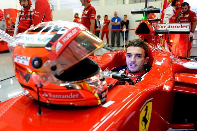 Ferrari-Zögling Jules Bianchi