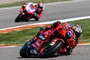 Jack Miller (hinten Zarco) konnte mit dem dritten neuen Reifen keine Topzeit mehr fahren
