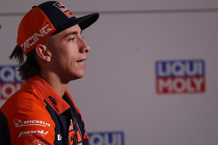 KTM-Pilot Pedro Acosta am Sachsenring