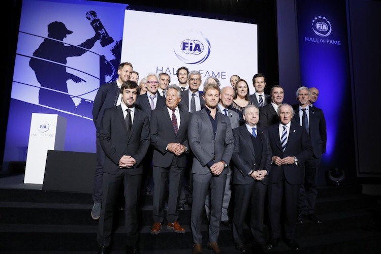 Bei der Einweihung der FIA Hall of Fame 2017