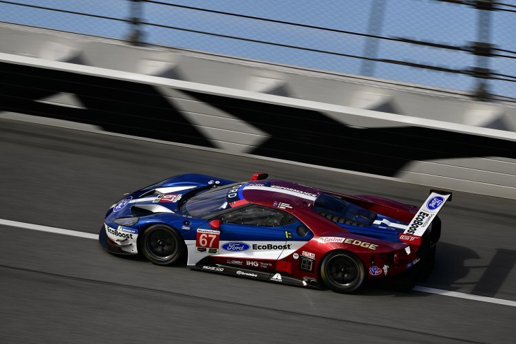 Der Ford GT gewinnt die GTLM-Klasse bei den 24h von Daytona
