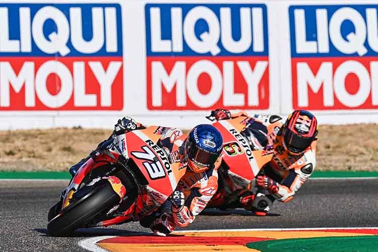 Beim Teruel-GP in Aragón trat Liqui Moly 2020 als Namenssponsor auf