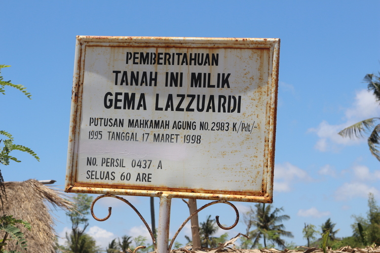 Gema Luzzuardi pocht seit Jahren auf seine Besitzansprüche 