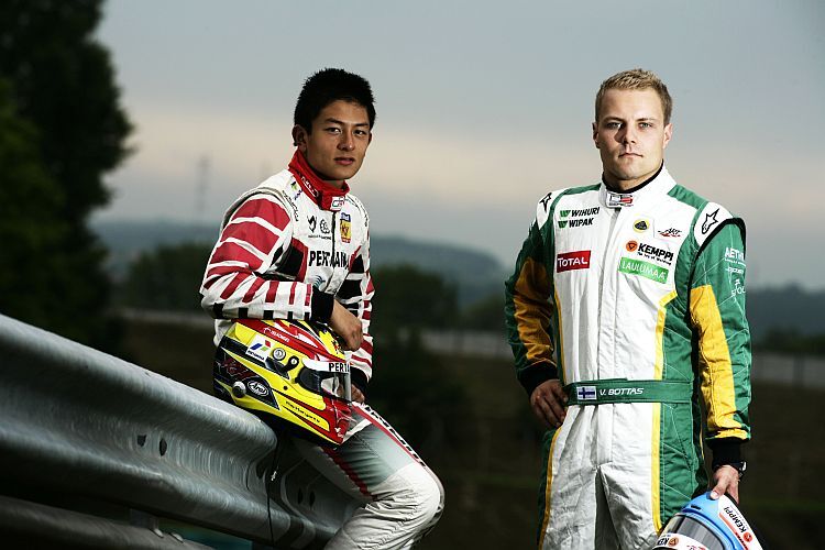 Sieger Rio Haryanto und Tabellenführer Valtteri Bottas