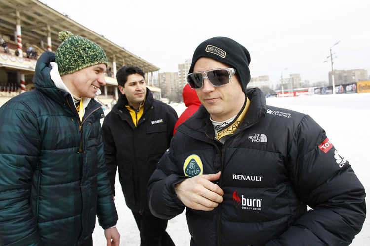 Das Renault «Race of the Stars» mit Kimi Räikkönen & Charles Pic