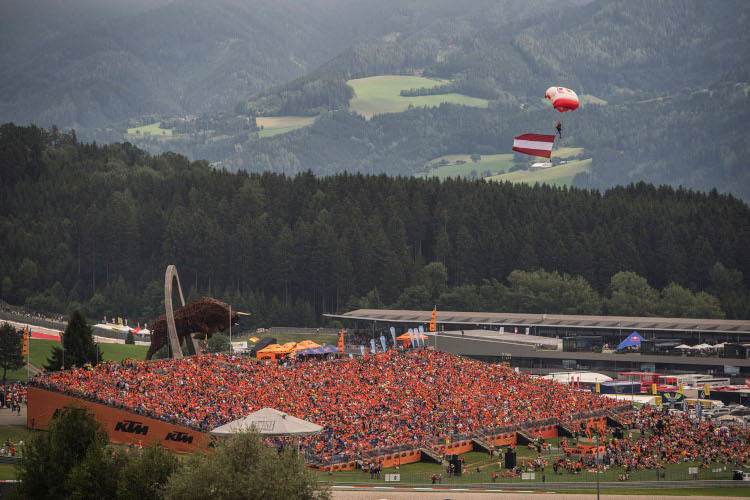 Der Countdown zum MotoGP-Heimspiel von Red Bull KTM läuft