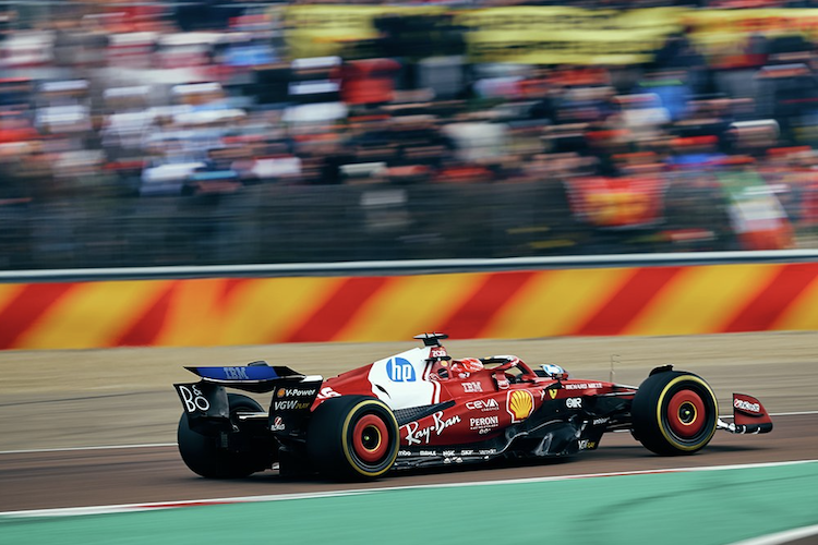 Charles Leclerc bei Testfahrten in Fiorano