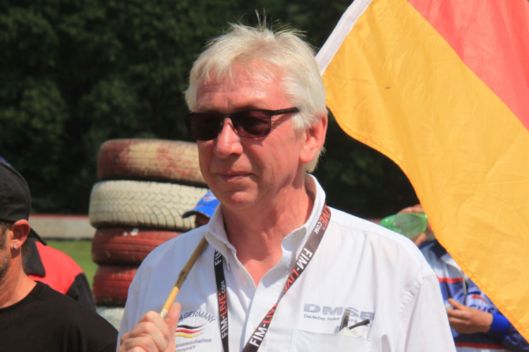 Deutschlands Teammanager Josef Hukelmann